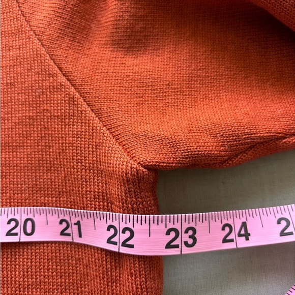 Paul & Shark Typhoon 4x4 Wool Half Zip Pullover Wool Sweater Brick Luxury XL - Picture 9 of 10